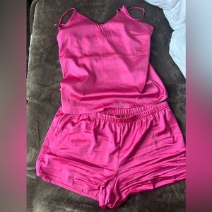 Pink pj set